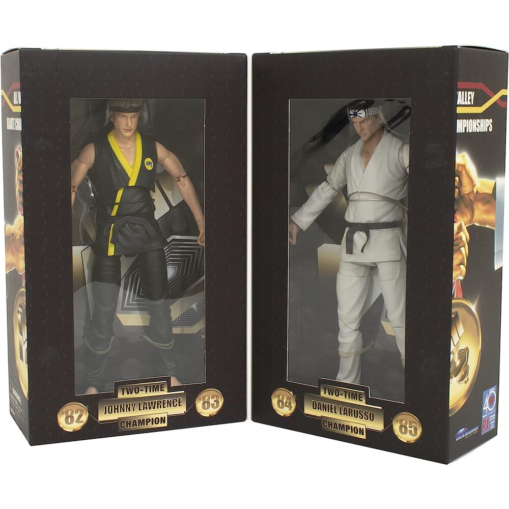 Imagen 3 - Blister 2 Figuras Johnny & Daniel All Valley Cobra Kai 18Cm