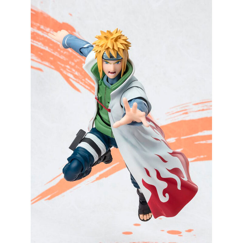 Imagen de Figura Sh Figuarts Minato Namikaze Narutop99 Naruto Shippuden 16Cm parte de nuestra colección en Espadas y más, sitio oficial.