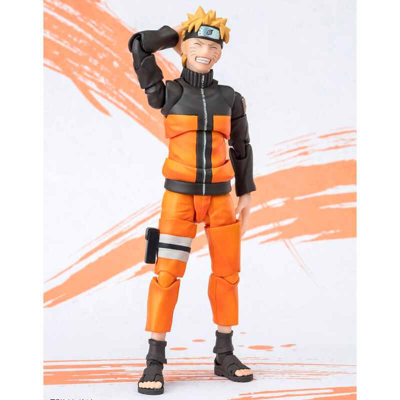Imagen 1 - Figura S.h. Figuarts Naruto Uzumaki Naruto Op99 Edition Naruto Shippuden 15Cm