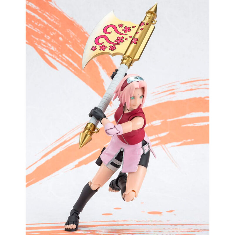 Imagen 3 - Figura S.h. Figuarts Sakura Haruno Naruto Op99 Edition Naruto Shippuden 14Cm
