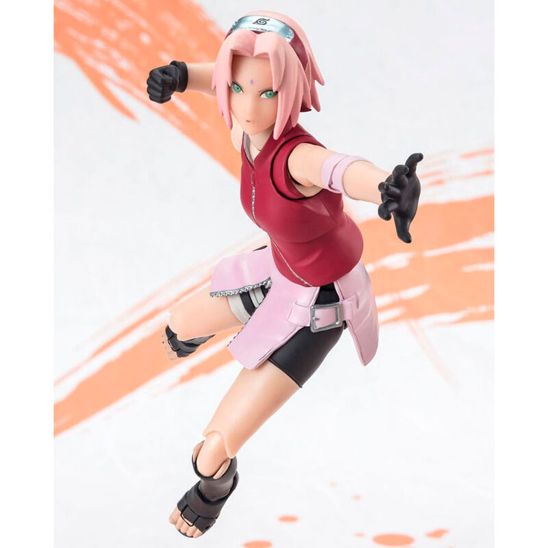 Imagen 4 - Figura S.h. Figuarts Sakura Haruno Naruto Op99 Edition Naruto Shippuden 14Cm