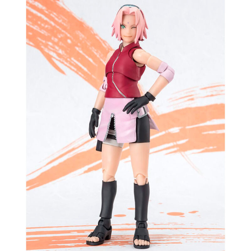 Imagen 5 - Figura S.h. Figuarts Sakura Haruno Naruto Op99 Edition Naruto Shippuden 14Cm