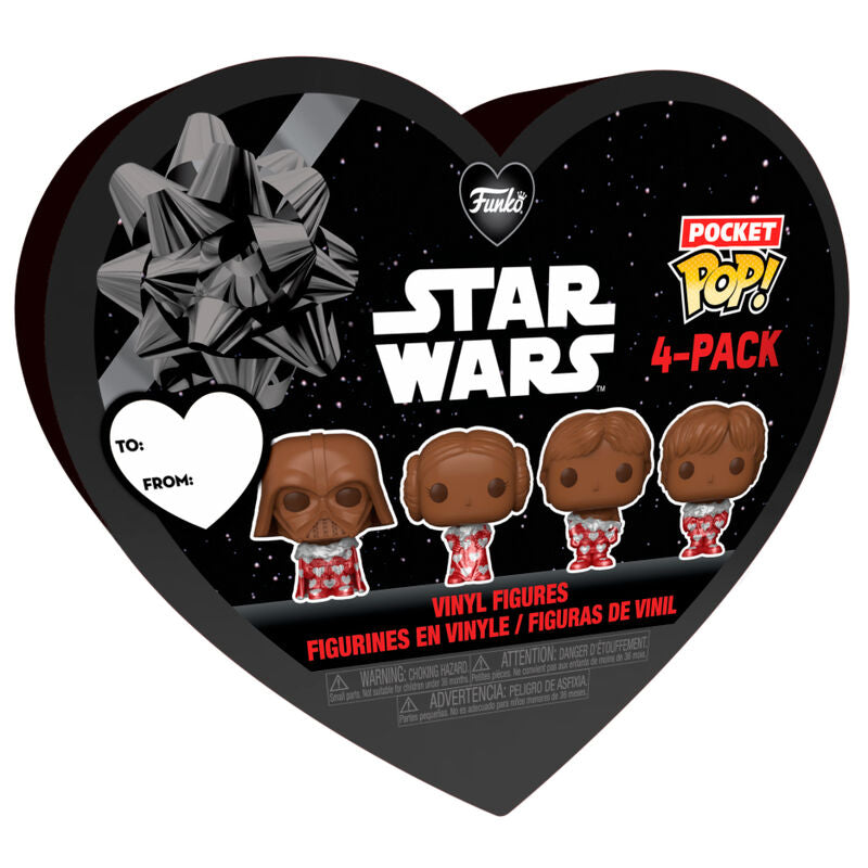 Imagen 2 - Caja Metalica 4 Pocket Pop Star Wars