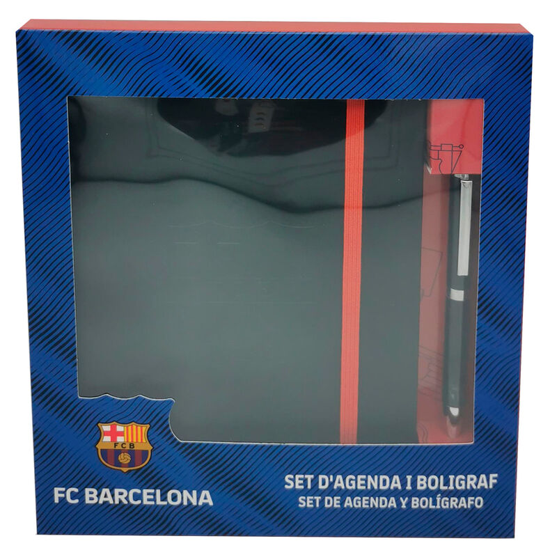Imagen de Set Agenda + Boligrafo Fc Barcelona parte de nuestra colección en Espadas y más, sitio oficial.