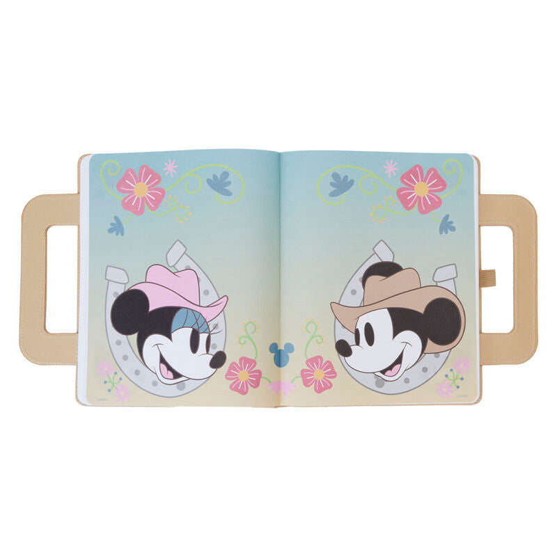 Imagen 4 de Cuaderno Western Mickey & Minnie Disney Loungefly