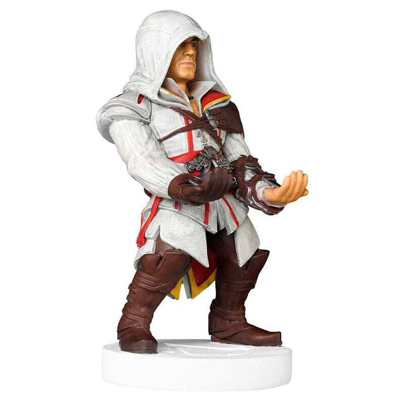 Imagen de Cable Guy Soporte Sujecion Figura Ezio Assassins Creed 21Cm parte de nuestra colección en Espadas y más, sitio oficial.
