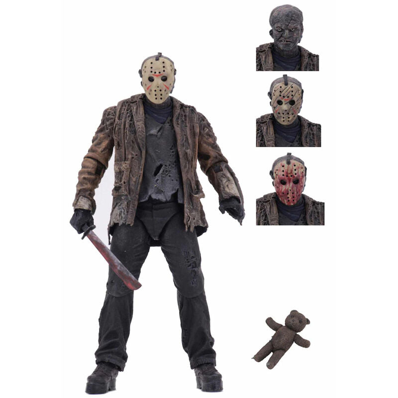 Imagen 1 - Figura Ultimate Jason Voorhees Freddy Vs Jason 18Cm