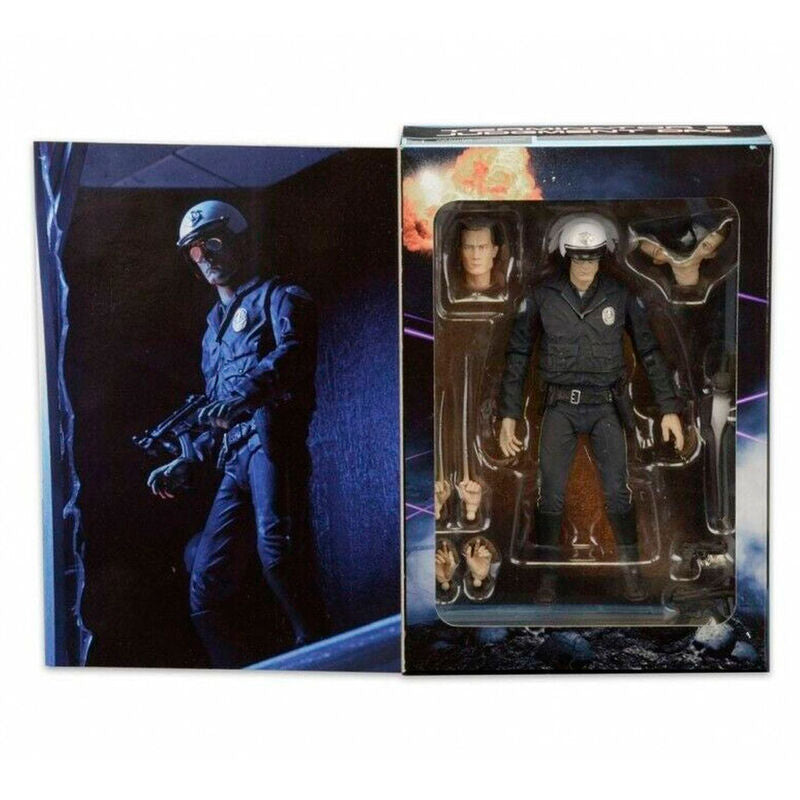 Imagen 1 - Figura Ultimate T-1000 Policia Motorizado Terminator 2 18Cm