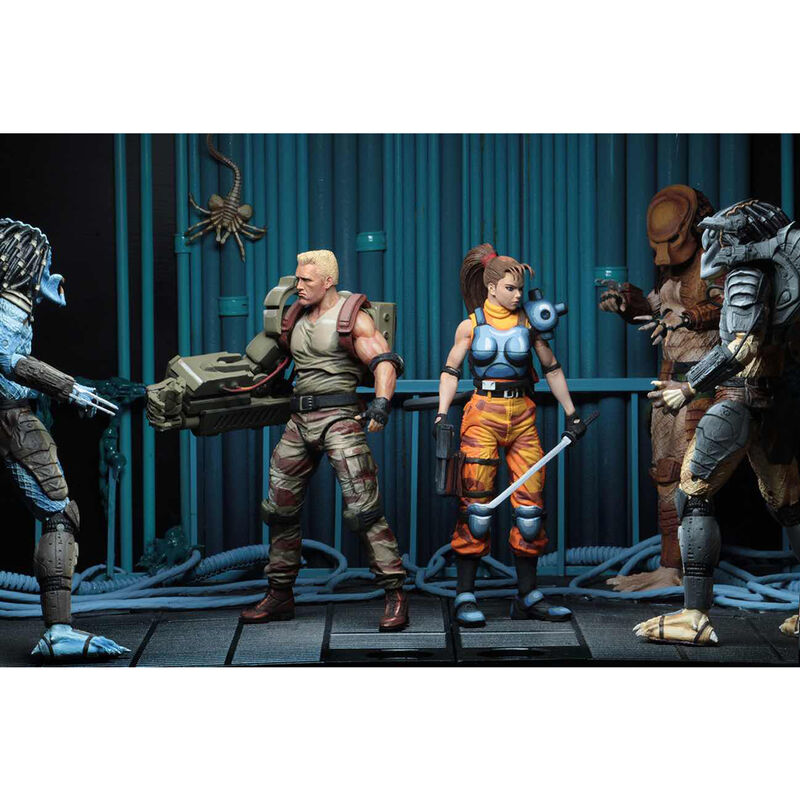 Imagen 2 - Figuras Dutch & Lin Arcade Alien Vs Predator 18Cm