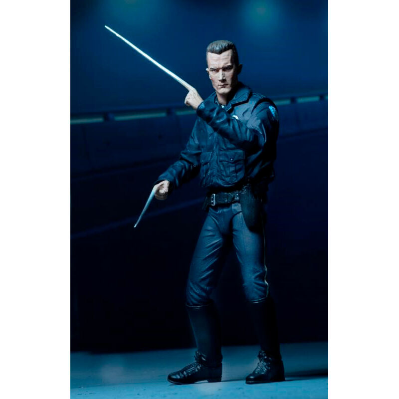 Imagen 3 - Figura Ultimate T-1000 Policia Motorizado Terminator 2 18Cm