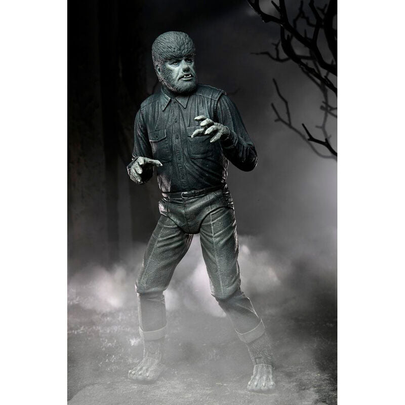 Imagen 5 - Figura Ultimate Wolf Man Black & White Universal Monsters 18Cm