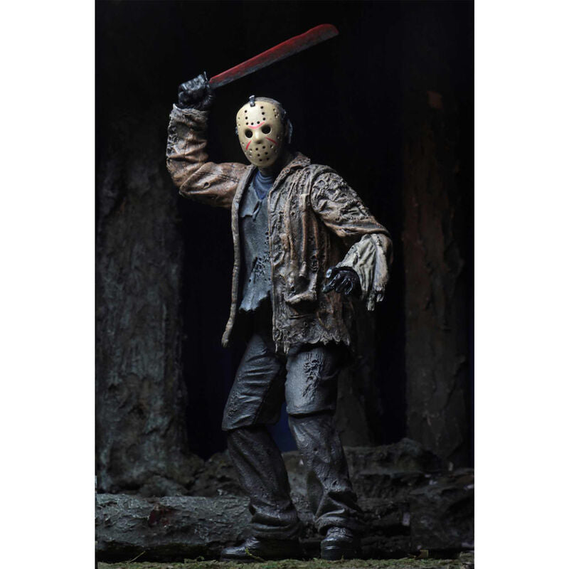 Imagen 6 - Figura Ultimate Jason Voorhees Freddy Vs Jason 18Cm