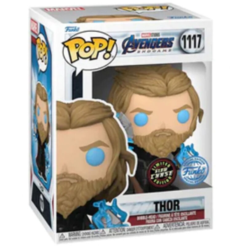 Imagen de Figura Pop Marvel Los Vengadores Avengers Endgame Thor Exclusive Chase parte de nuestra colección en Espadas y más, sitio oficial.