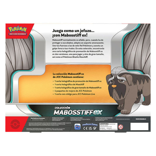 Imagen 2 - Blister Cartas Mabosstiff Ex Pokemon Español