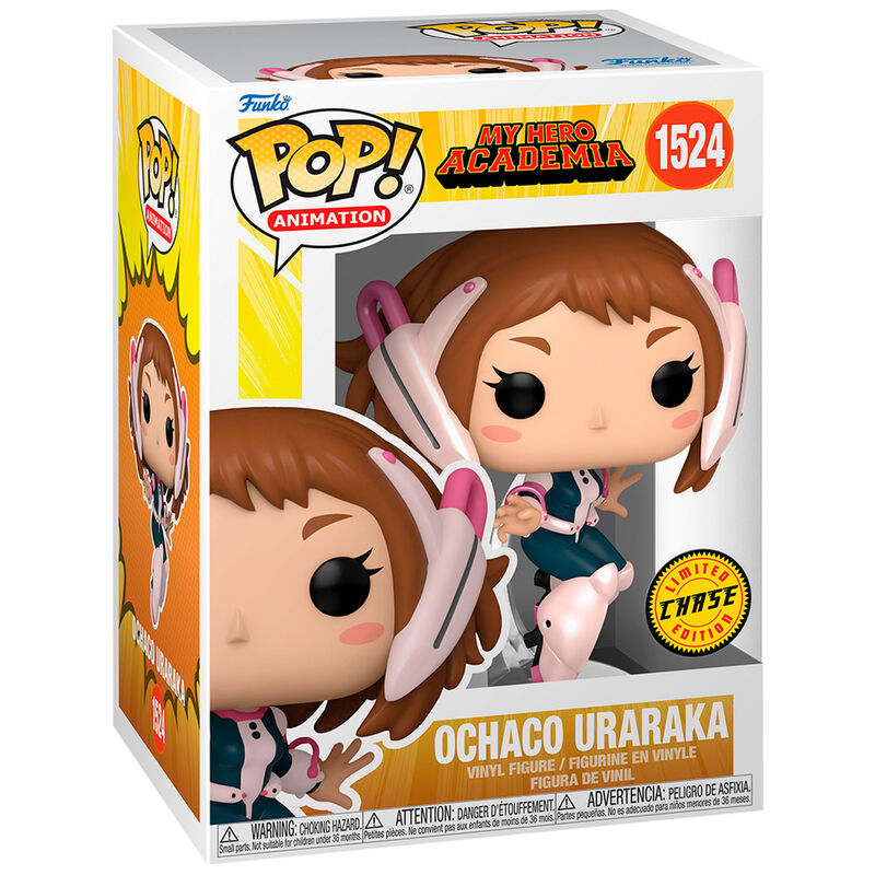 Imagen de Figura Pop My Hero Academia Ochaco Urakana Chase parte de nuestra colección en Espadas y más, sitio oficial.