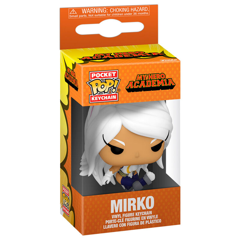 Imagen de Llavero Pocket Pop My Hero Academia Mirko parte de nuestra colección en Espadas y más, sitio oficial.