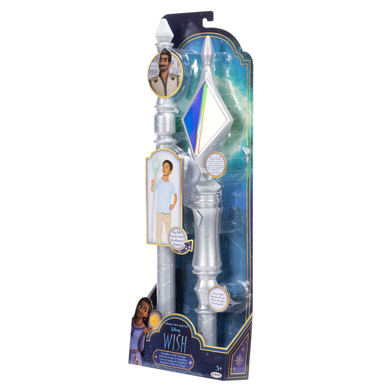 Imagen de Cetro Magico Rey Magnifico Wish Disney Luces Y Sonido parte de nuestra colección en Espadas y más, sitio oficial.