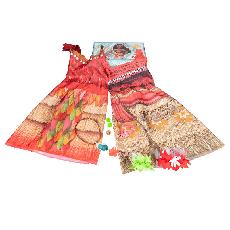 Imagen de Baul Disfraces Vaiana Moana Disney parte de nuestra colección en Espadas y más, sitio oficial.