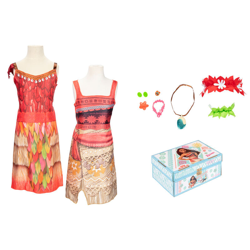 Imagen de Baul Disfraces Vaiana Moana Disney parte de nuestra colección en Espadas y más, sitio oficial.