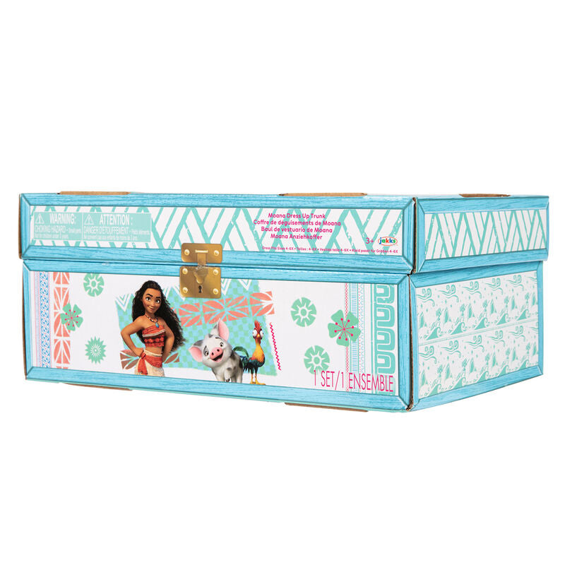Imagen de Baul Disfraces Vaiana Moana Disney parte de nuestra colección en Espadas y más, sitio oficial.