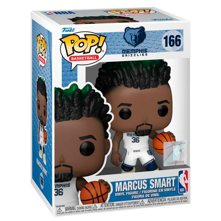 Imagen de Figura Pop Nba Memphis Grizzlies Marcus Smart parte de nuestra colección en Espadas y más, sitio oficial.