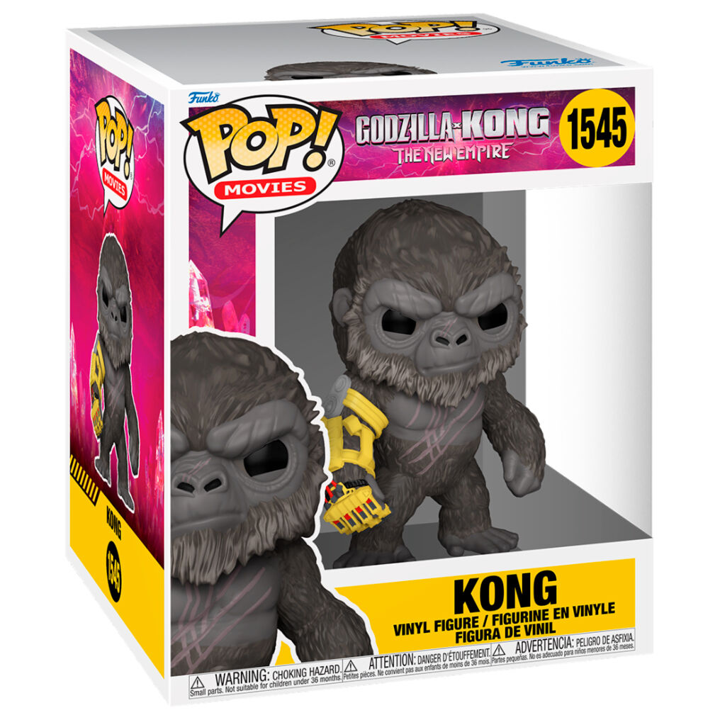 Imagen de Figura Pop Super Godzilla Y Kong El Nuevo Imperio Kong parte de nuestra colección en Espadas y más, sitio oficial.