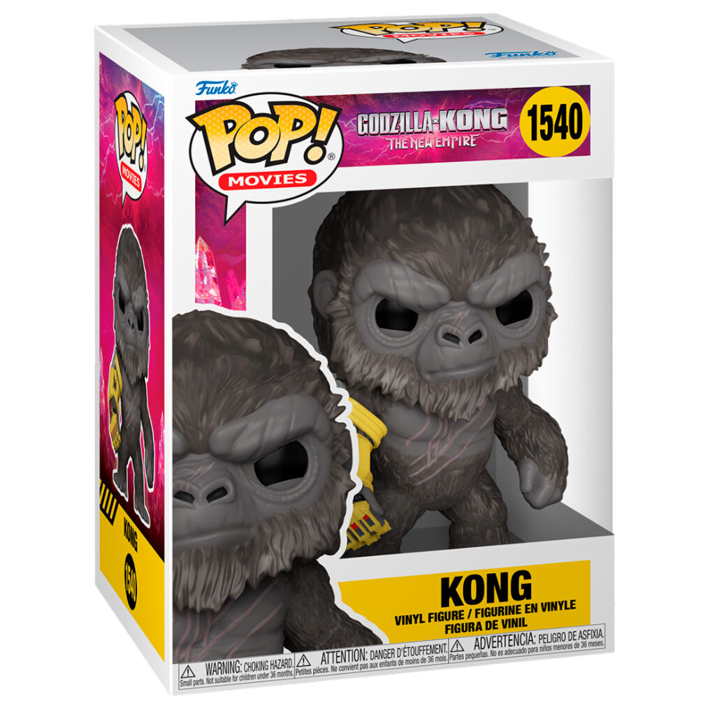 Imagen de Figura Pop Godzilla Y Kong El Nuevo Imperio Kong parte de nuestra colección en Espadas y más, sitio oficial.