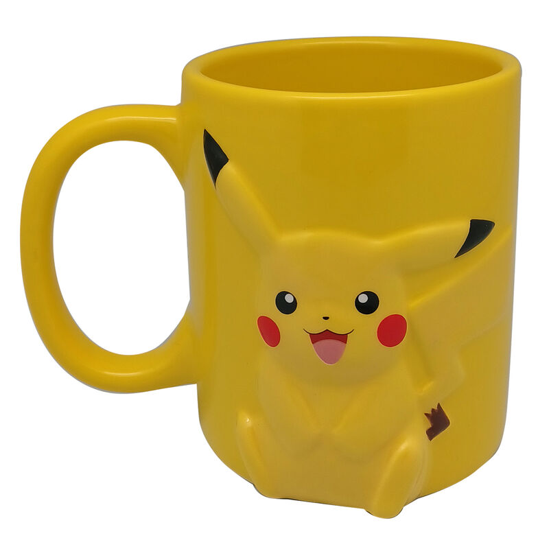 Imagen de Taza 3D Pikachu Pokemon 325Ml parte de nuestra colección en Espadas y más, sitio oficial.