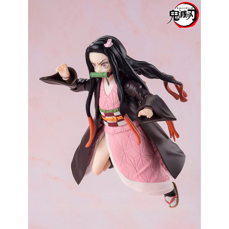 Imagen 4 - Figura S.h Figuarts Nezuko Kamado Demon Slayer Kimetsu No Yaiba 13Cm