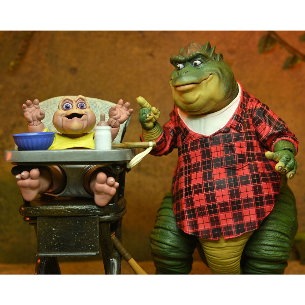 Imagen de Figura Ultimate Earl Sinclair Dinosaurs 18Cm parte de nuestra colección en Espadas y más, sitio oficial.