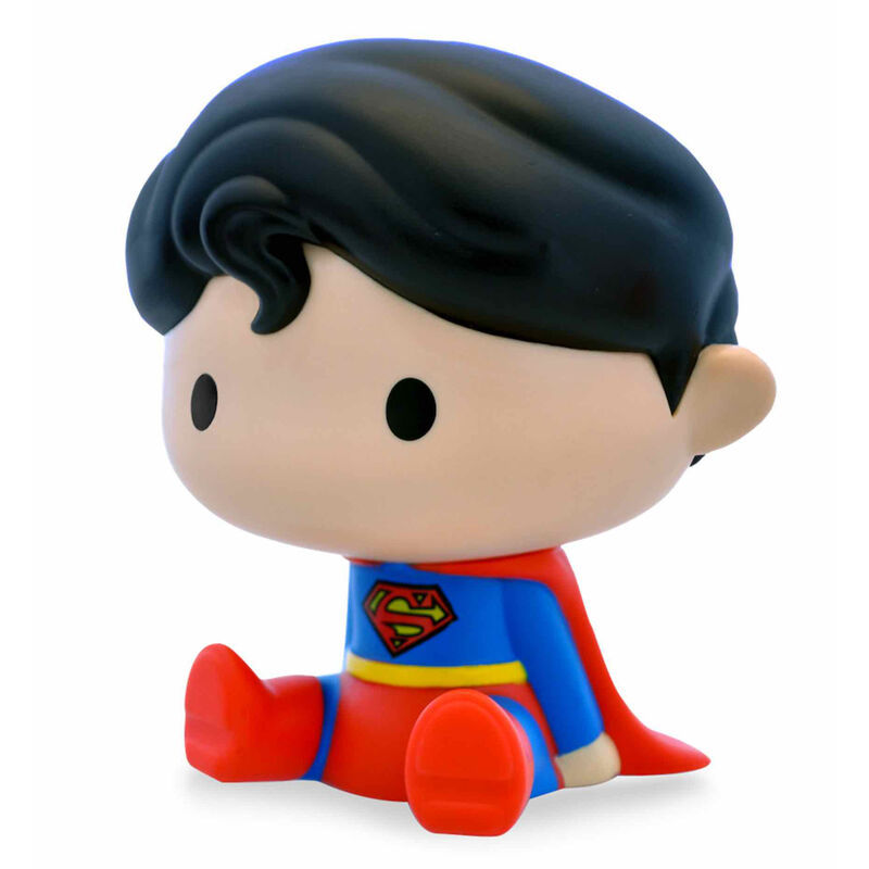 Imagen 1 - Figura Hucha Superman Chibi Dc Comics 15Cm