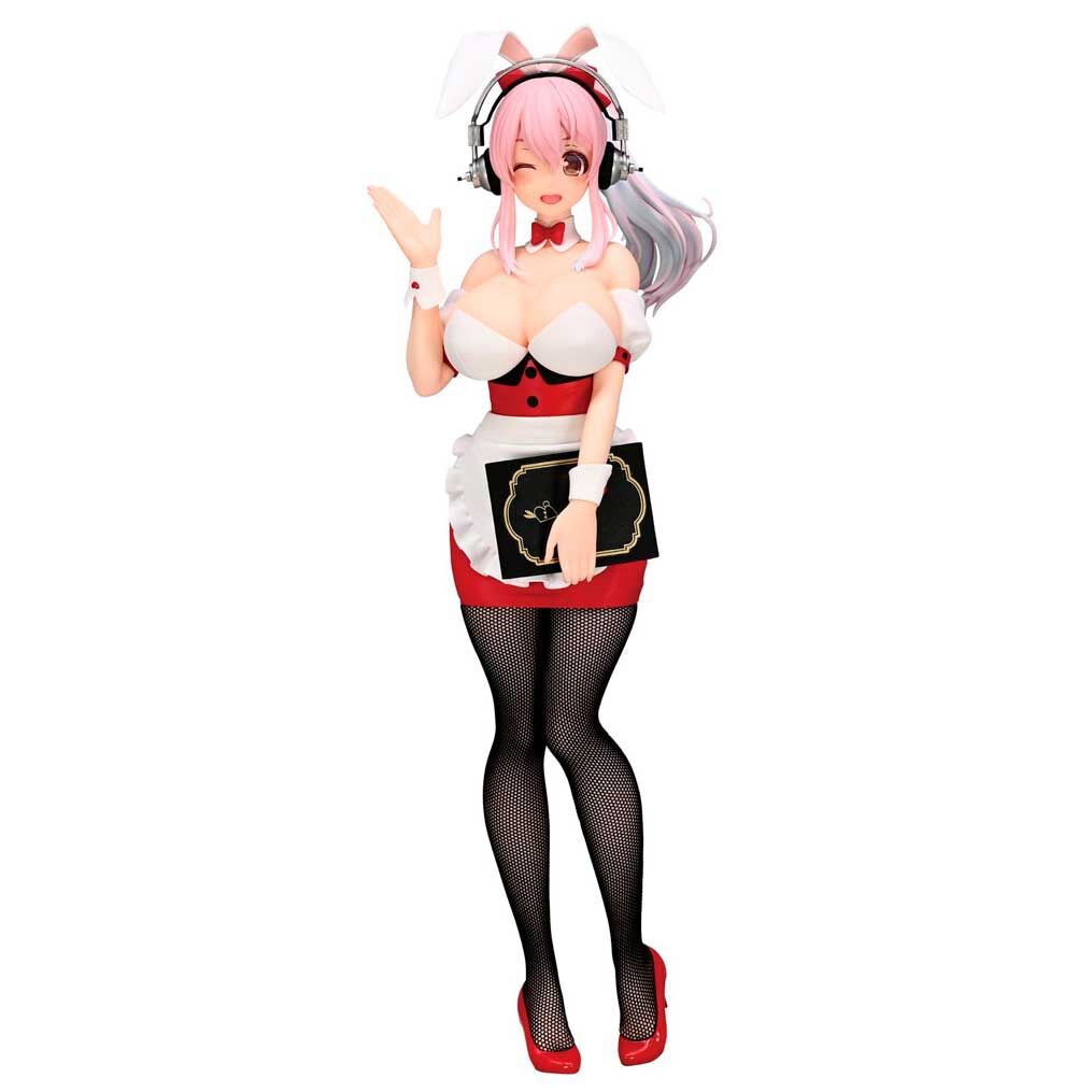 Imagen de Figura Super Sonico Waitress Bicute Bunnies Super Sonico 28Cm parte de nuestra colección en Espadas y más, sitio oficial.