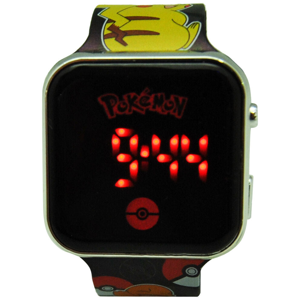 Imagen de Reloj Led Pokemon parte de nuestra colección en Espadas y más, sitio oficial.