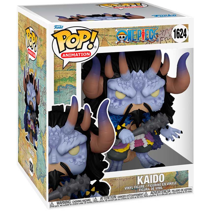 Imagen de Figura Pop Super One Piece Kaido parte de nuestra colección en Espadas y más, sitio oficial.