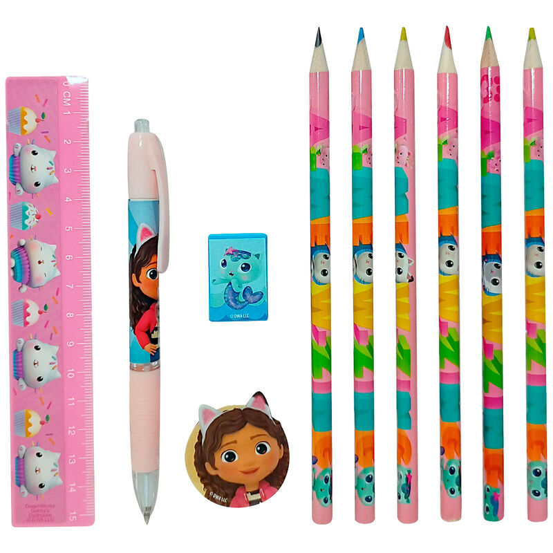 Imagen 2 - Set Papeleria La Casa De Muñecas De Gabby