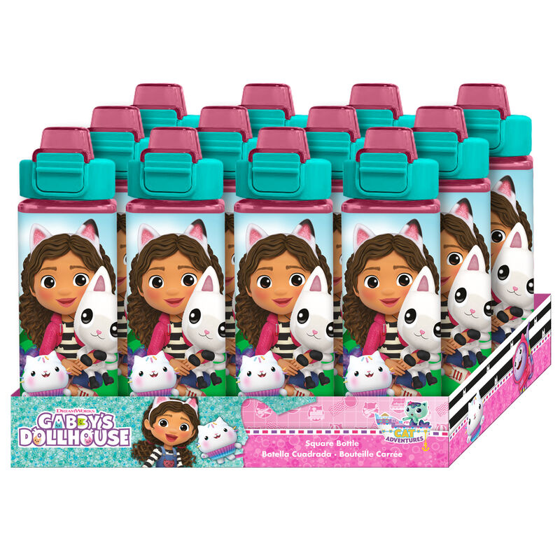 Imagen 2 de Cantimplora Cuadrada La Casa De Muñecas De Gabby 500Ml