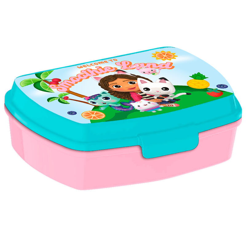 Imagen de Sandwichera + Cantimplora Aluminio La Casa De Muñecas De Gabby 500Ml parte de nuestra colección en Espadas y más, sitio oficial.