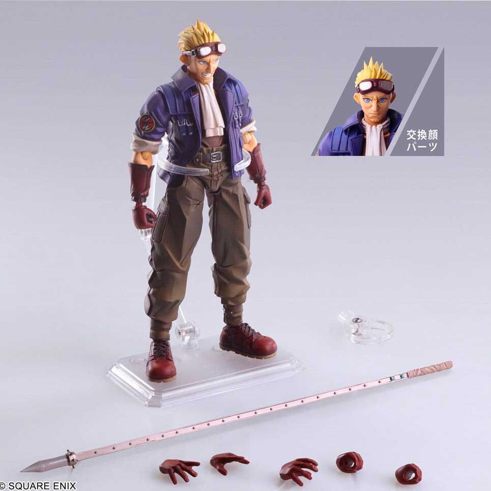 Imagen 3 - Figura Cid Highwind Final Fantasy Vii Bring 15Cm