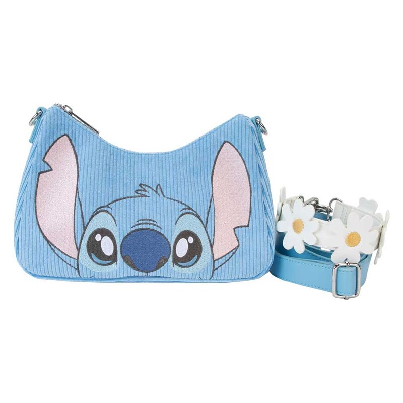 Imagen de Bolso Bandolera Primavera Stitch Disney Loungefly parte de nuestra colección en Espadas y más, sitio oficial.