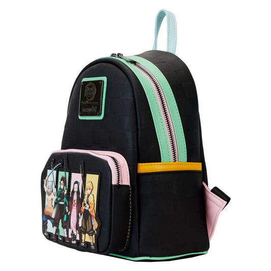 Imagen 2 - Mochila Heroes Demon Slayer Kimetsu No Yaiba Loungefly 26Cm