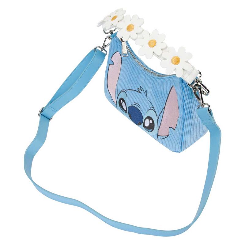 Imagen de Bolso Bandolera Primavera Stitch Disney Loungefly parte de nuestra colección en Espadas y más, sitio oficial.