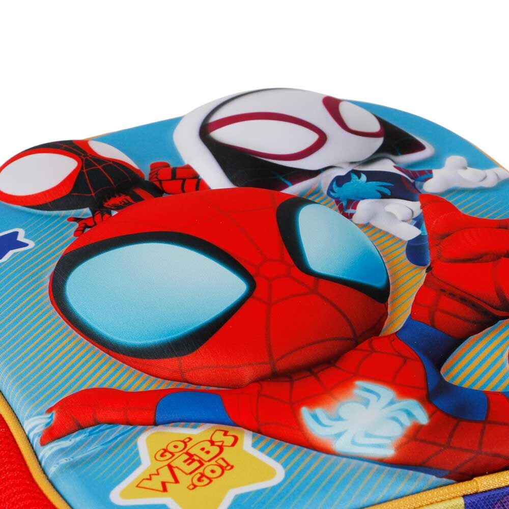 Imagen 4 - Mochila 3D Three Spidey Marvel 31Cm