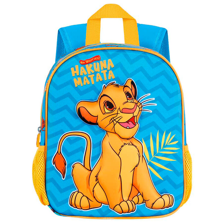 Imagen de Mochila 3D Hakuna El Rey Leon Disney 31Cm parte de nuestra colección en Espadas y más, sitio oficial.