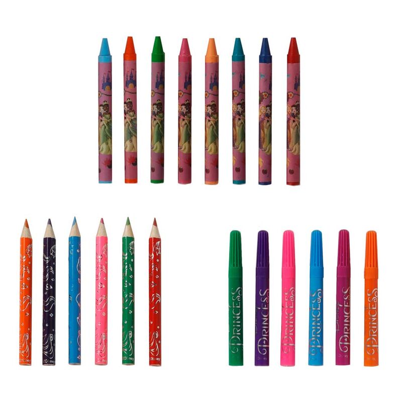 Imagen 4 - Set Actividades 5 En 1 Princesas Disney