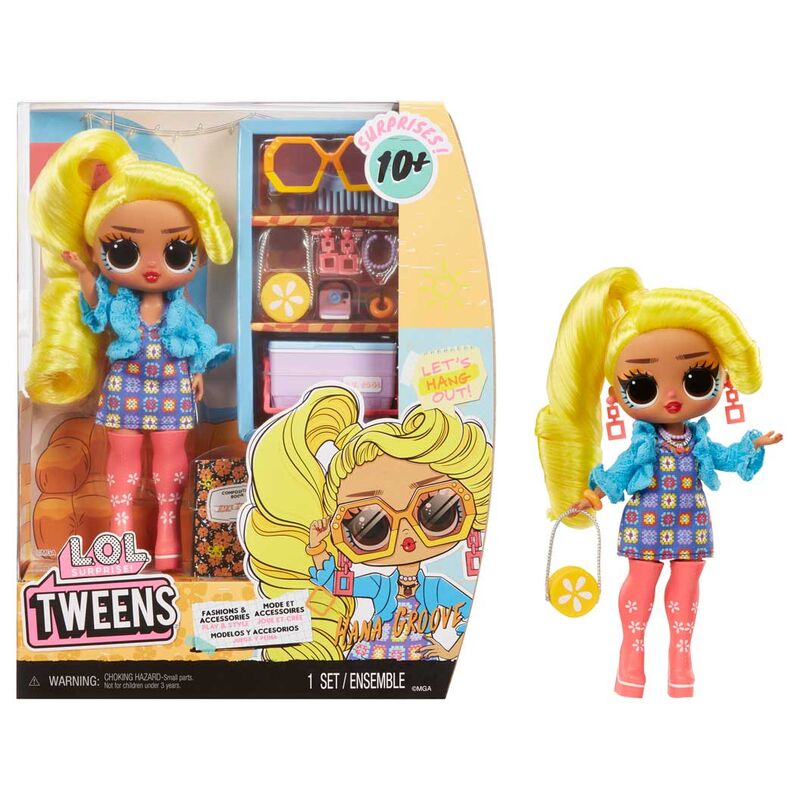 Imagen de Muñeca Hana Groove Tweens L.o.l. Surprise parte de nuestra colección en Espadas y más, sitio oficial.