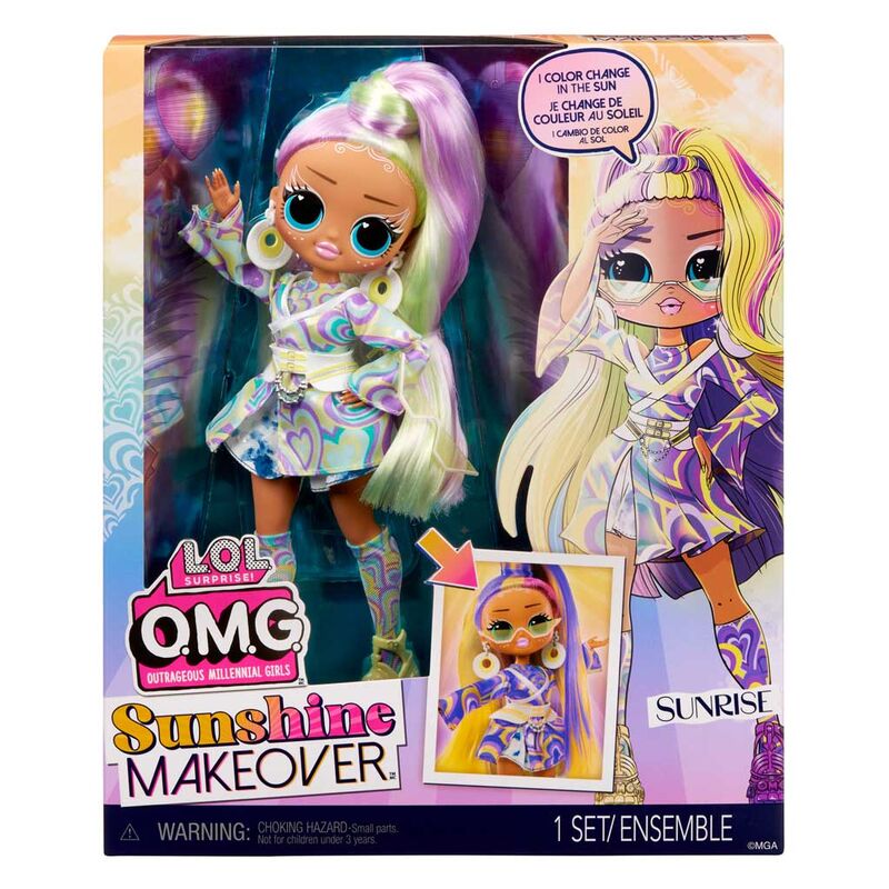 Imagen de Muñeca Sunrise Sunshine Makeover L.o.l. Surprise parte de nuestra colección en Espadas y más, sitio oficial.