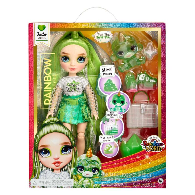 Imagen 1 - Muñeca Jade Rainbow World Rainbow High 25Cm