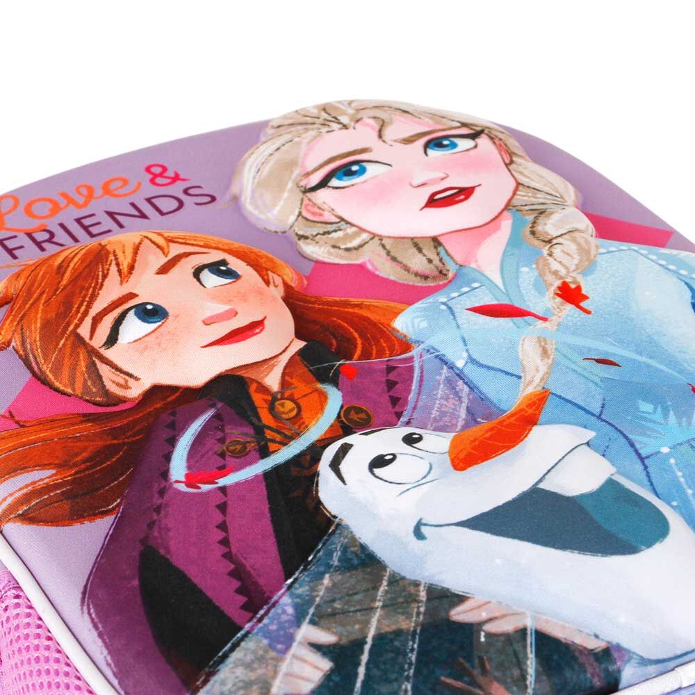 Imagen 3 - Mochila 3D Friends Frozen 2 Disney 31Cm