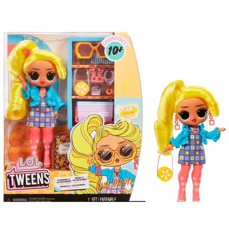 Imagen de Muñeca Hana Groove Tweens L.o.l. Surprise parte de nuestra colección en Espadas y más, sitio oficial.