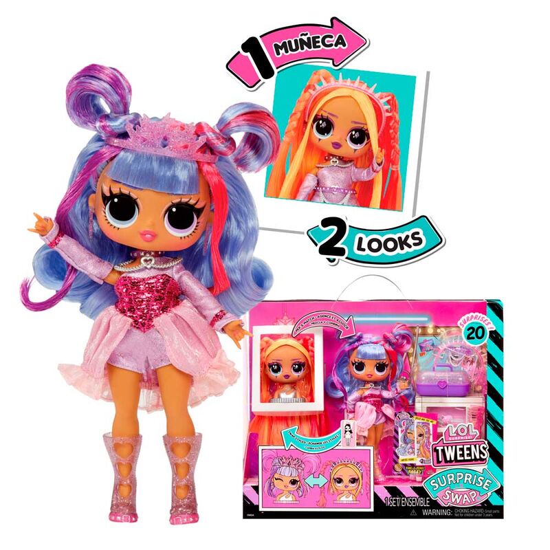 Imagen 2 - Muñeca Braids Biley Tweens Surprise Swap L.o.l. Surprise